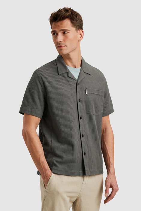 Cast Iron short sleeve shirt structure jerse
